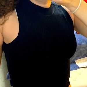 TWO A&F crop sweater